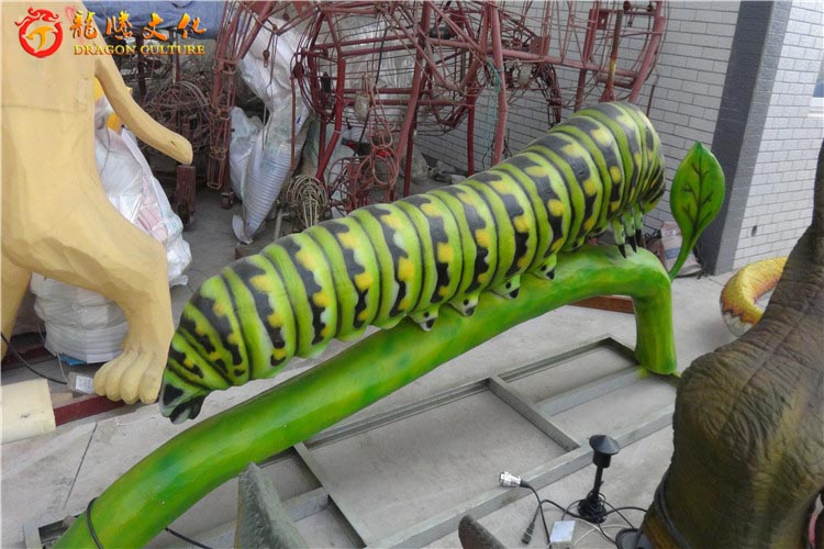 Low price Animatronic caterpillar from China manufacturer